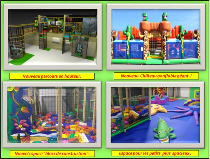 Kiddy Teuf, aire de jeux pour enfants de 1 à 12 ans à Amiens/Glisy